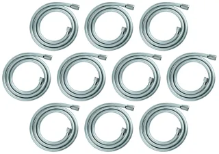 Grohe Brauseschlauch Relexaflex 45973 1500mm Verkaufseinheit 10 STK chrom, 45973001 45973001