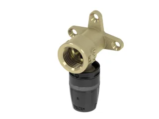 Tece logo-Push Wandscheibe Standard Messing, Dim. 16 x 1/2", 8620002 8620002