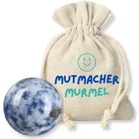 suebidou Dekoobjekt Mut, Glück, Wunsch Murmel Glow in the Dark Geschenk, nachhaltig, kreativ, Glow in the Dark