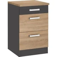 KOCHSTATION Unterschrank KS-Gera Breite 50 cm
