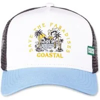 Coastal Trucker Cap Coastal HFT Trucker Cap Paradises White (Basecap, Meshcap, Trucker Kappe)