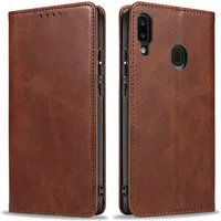 Tec-Expert Handyhülle Tasche Hülle für Samsung Galaxy A40 5.9 Zoll, 5.9", Cover Klapphülle Case mit Kartenfach Fliphülle aufstellbar