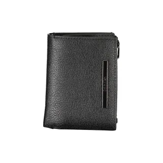 Reißverschluss-Brieftasche aus Leder