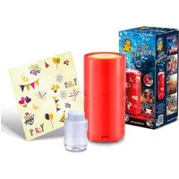 PUSTEFIX Seifenblasen Kanone Bubble Feuerwerk, mit LED-Licht
