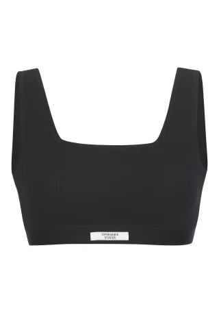 Copenhagen Studios CPH Bustier woven logo 1x black - Gr. - S