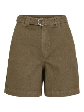 VILA - VIOLA HW DETAIL DENIM SHORTS/VOL - Gr. - 38