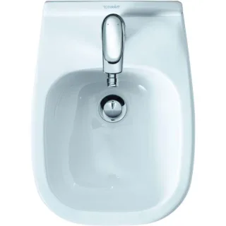 Duravit D-Code Wand Bidet 2237150000 mit Überlauf, weiss