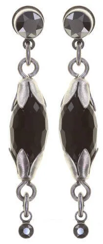 konplott - Ohrstecker - Daily Desire schwarz/silver