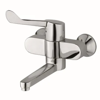 Kludi Wandarmatur-Einhebelmischer Medi Care Ausladung 230mm Armhebel chrom 349200524