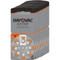 RAYOVAC 10x Rayovac HA13 PR48 Hörgeräte Batterien Extra Advanced Batterie