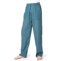 PANASIAM Stoffhose Sommerhose PaSalu extra dünner Stoff für die sehr heißen Tage 100% Baumwolle Unisex Freizeithose für Damen & Herren Relaxhose