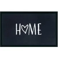 HANSE Home Fußmatte Magne, rechteckig, Höhe: 5 mm, Schmutzfangmatte, Türmatte, In- und Outdoor, Schrift, Läufer, waschbar