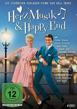 Herz Musik & Happy End - Die schönsten Schlager-Filme der 60er Jahre [4 DVDs] (Am Sonntag will mein Süßer mit mir segeln gehn - Wenn man Baden geht auf Teneriffa und fünf weitere Filme)