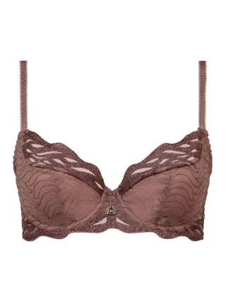 Chantelle Lingerie - Vibe Bedeckender Bügel BH cinnamon lurex - Gr. - 75 E
