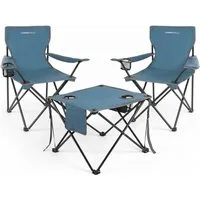 HOMECALL Campingstuhl Campingtisch mit Stühlen Klappstuhl Camping Faltstuhl Picknicktische (Rutschfest & Wetterfest, für Camping, Picknick, Angeln, 1 St), Faltstuhl Campingstuhl mit Tisch Klapptisch mit Stühlen