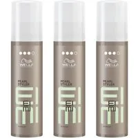 Wella Professionals Haargel EIMI Pearl Styler XXL 150ml Styling Gel mit starkem Halt & Glanz, Spar-Set, 3er Pack