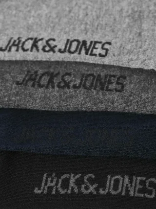 JACK&JONES - JACJENS SOCK 10 PACK NOOS Dark Grey Melange - Gr. - ONE SIZE