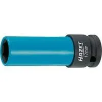 Steckschlüssel 903SLG-17, 1/2" blau, mit farbiger Hülse, für Alu-Felgen, 17mm