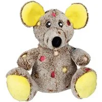 TRIXIE Tierkuscheltier Hundespielzeug Maus - diverse - 17 cm, Plüsch