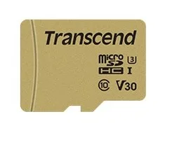 Transcend 500S | ts64gusd500s | Flash-Speicherkarte (microSDXC-an-SD-Adapter