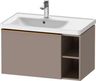 Duravit D-Neo Waschtischunterbau wandhängend Basalt Matt 784x452x440 mm - DE4258004430000 DE4258004430000
