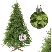 Cox Swain Künstlicher Weihnachtsbaum Realistische Optik pflegeleichter Tannenbaum PE-PVC Italy Nadeln, 150/180/210/240 cm auswählbar, Naturgetreue Optik, wiederverwendbar, einfache Montage
