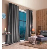 Home Basics Gardine ESKIMO (1 St), Multifunktionsband, blickdicht, Polyester, Thermostoff Uni ESKIMO