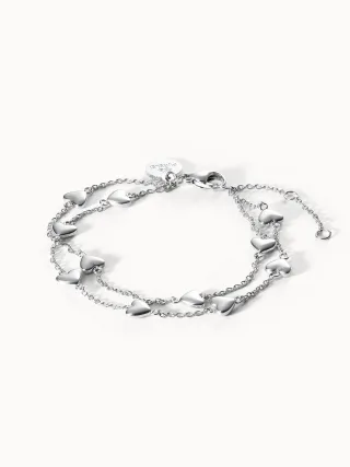 PURELEI Alohi Heart Armband, verstellbare Länge