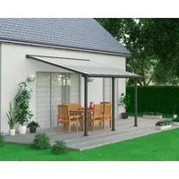 Palram - Canopia Terrassendach Olympia 3x4.2, BxT: 425x295 cm, Bedachung Doppelstegplatten, BxT: 425x295 cm