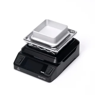 MHP50-C5 Mini Solder Pot Kit 150W Max 50-350℃ Constant Temperature APP Control CP50 Mini Solder Pot
