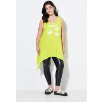 Angel of Style Longtop Top A-Linie Schriftzug Glitzer-Sternchen