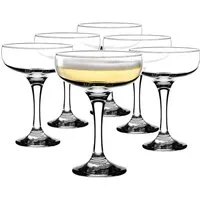 Sendez Martiniglas 6 Martinigläser 170ml Martinischalen Cocktailschale Cocktailgläser, 6-tlg., Glas