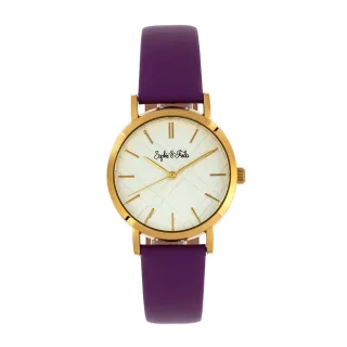 Montre à bracelet en cuir Sophie et Freda Budapest