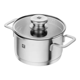 ZWILLING Pouristic Kochtopf 16 cm, Edelstahl