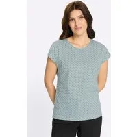 Sieh an! T-Shirt Rundhals-Shirt Extra kurz