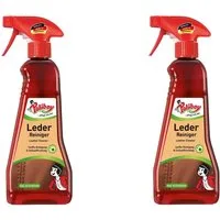 poliboy für alle Lederarten, Kunstleder und Materialmix - 375ml Lederreiniger (extra langer Anlaufschutz - Made in Germany)