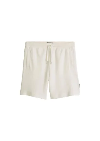 Marc OPolo Casual - Jersey-Shorts loose silky white - Gr. - XXL