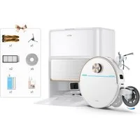 Mova Saugroboter mit Wischfunktion V70 Ultra Complete, 40.000 Pa Saugkraft, 700 W, beutellos, MaxiReachX-Doppelverlängerung, 15N Abwärtsdruck & 300 U/min Wischen