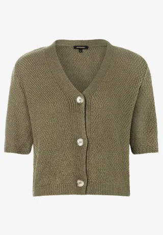 MORE & MORE - Cardigan grün - Gr. - 34