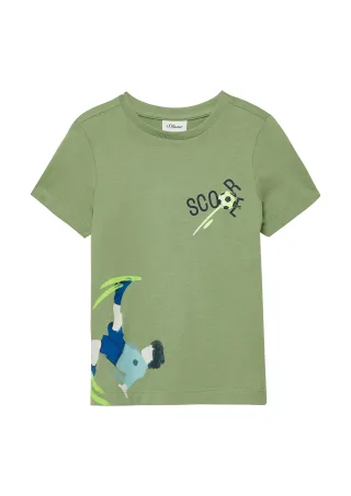 s.Oliver - T-Shirt grün - Gr. - 122