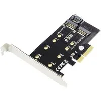 Digitus M.2 NGFF / NVMe SSD PCI Express 3 (x4) Add-On Karte DS-33170 Modulkarte, inkl. Low-Profile Slotblech