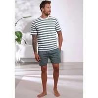 H.I.S Pyjama (2 tlg., 1 Stück) Schlafanzug aus Baumwoll-Mix