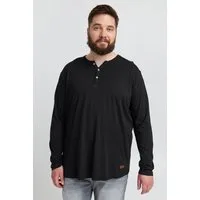 !Solid Longsleeve SDVolko Big & Tall Modisches Oberteil in großen Größen