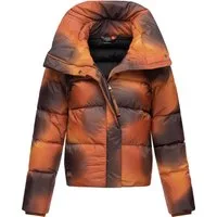 Ragwear Steppjacke Lunis Ombre stylische, cropped Winter Kurzjacke