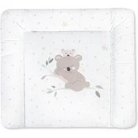 Julius Zöllner Wickelauflage Folie Koalas Softy 75x75 (1-tlg), Wickelauflage Wickeltischauflage Bezug