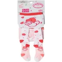 Zapf Creation® Puppenkleidung 709696 Baby Annabell Strumpfhosen 43cm, 1 x 2er Pack