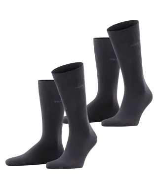 ESPRIT socks & tights - Esprit Basic Uni 2-Pack Herren black - Gr. - 40.5