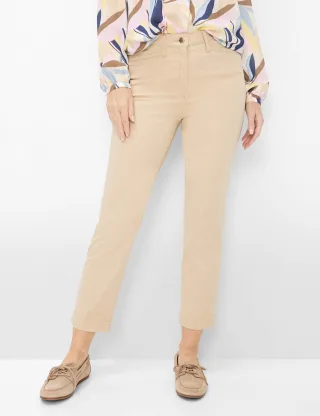 Raphaela by Brax Damen Cityhose Style LORELLA BAILEYS, Beige, Gr. 50