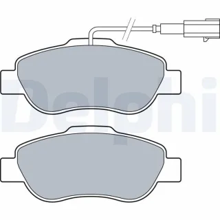 Delphi Bremsbel?ge vorne Fiat 500 Ford Ka