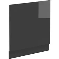 Vicco Frontblende R-Line, Anthrazit Hochglanz/Anthrazit, 60 cm ohne Arbeitsplatte (1 St)